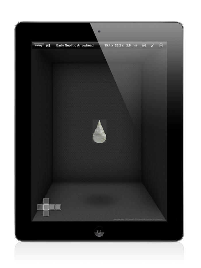 Early Neolitic Arrowhead Real Size